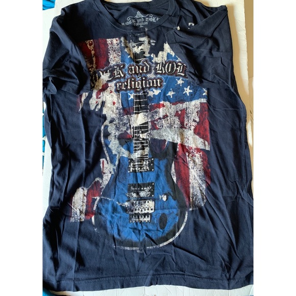 Rock and Roll Religion Graphic Tee - Picture 1 of 3